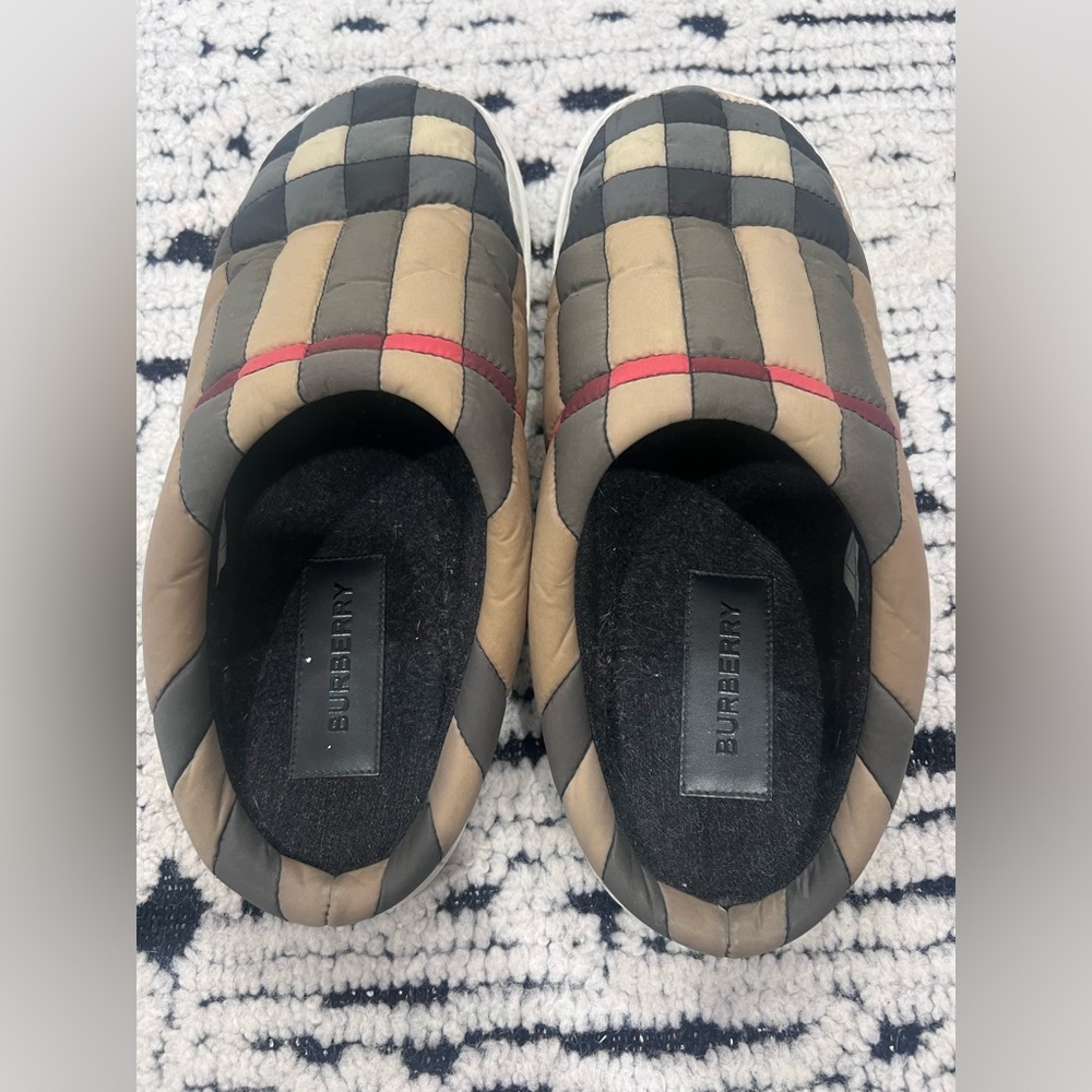Burberry Plaid Slip-On Shoes - Picture 3 of 5